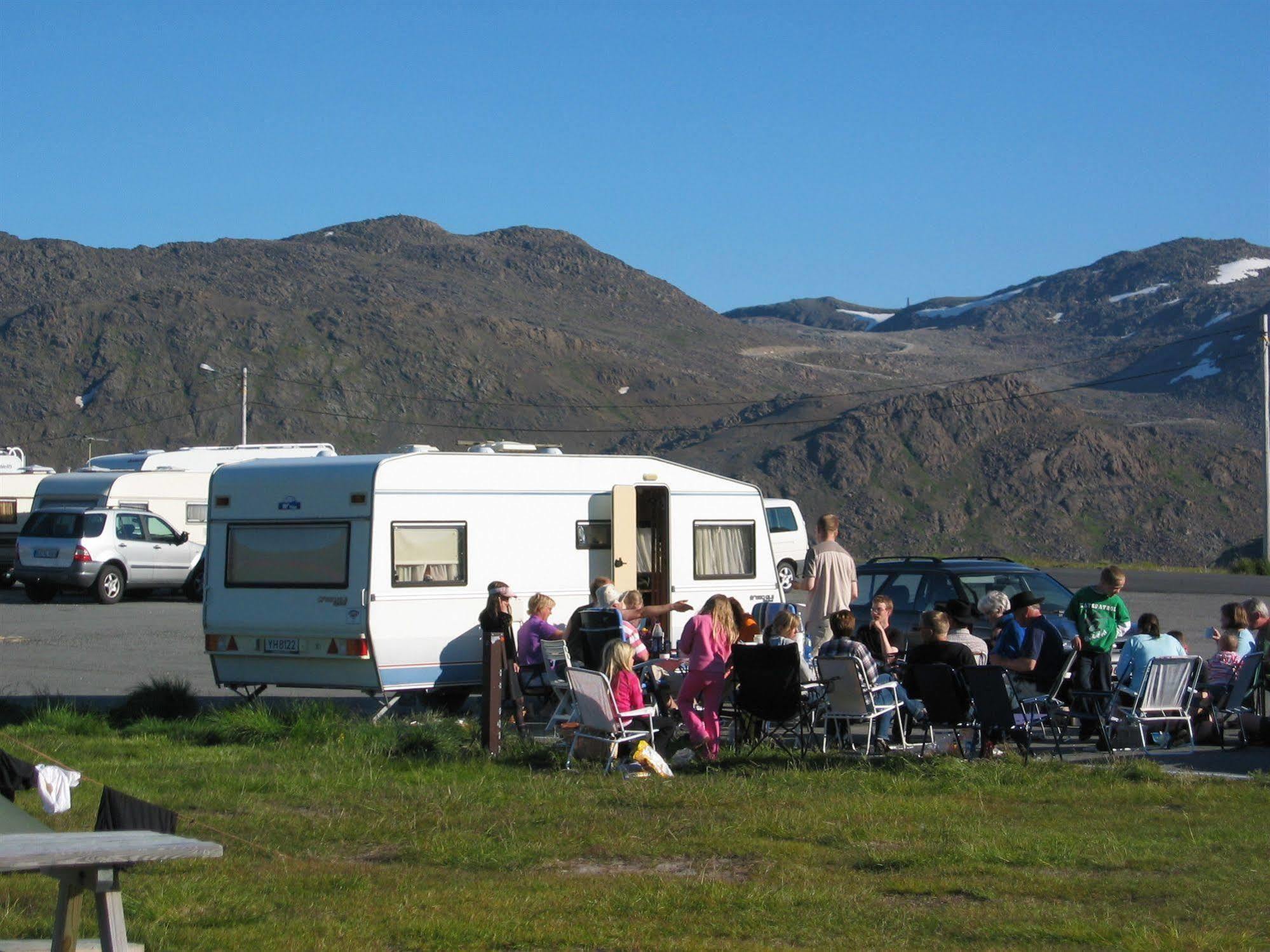 Nordkapp Camping Honningsvåg Buitenkant foto